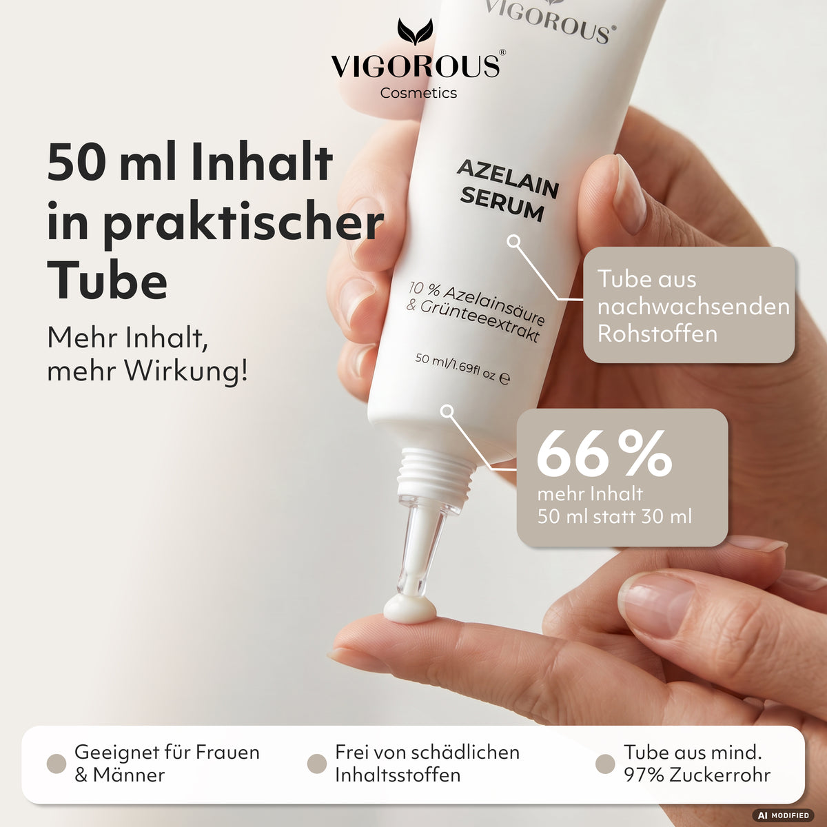 Azelainserum gegen Rosacea, Rötungen & Akne