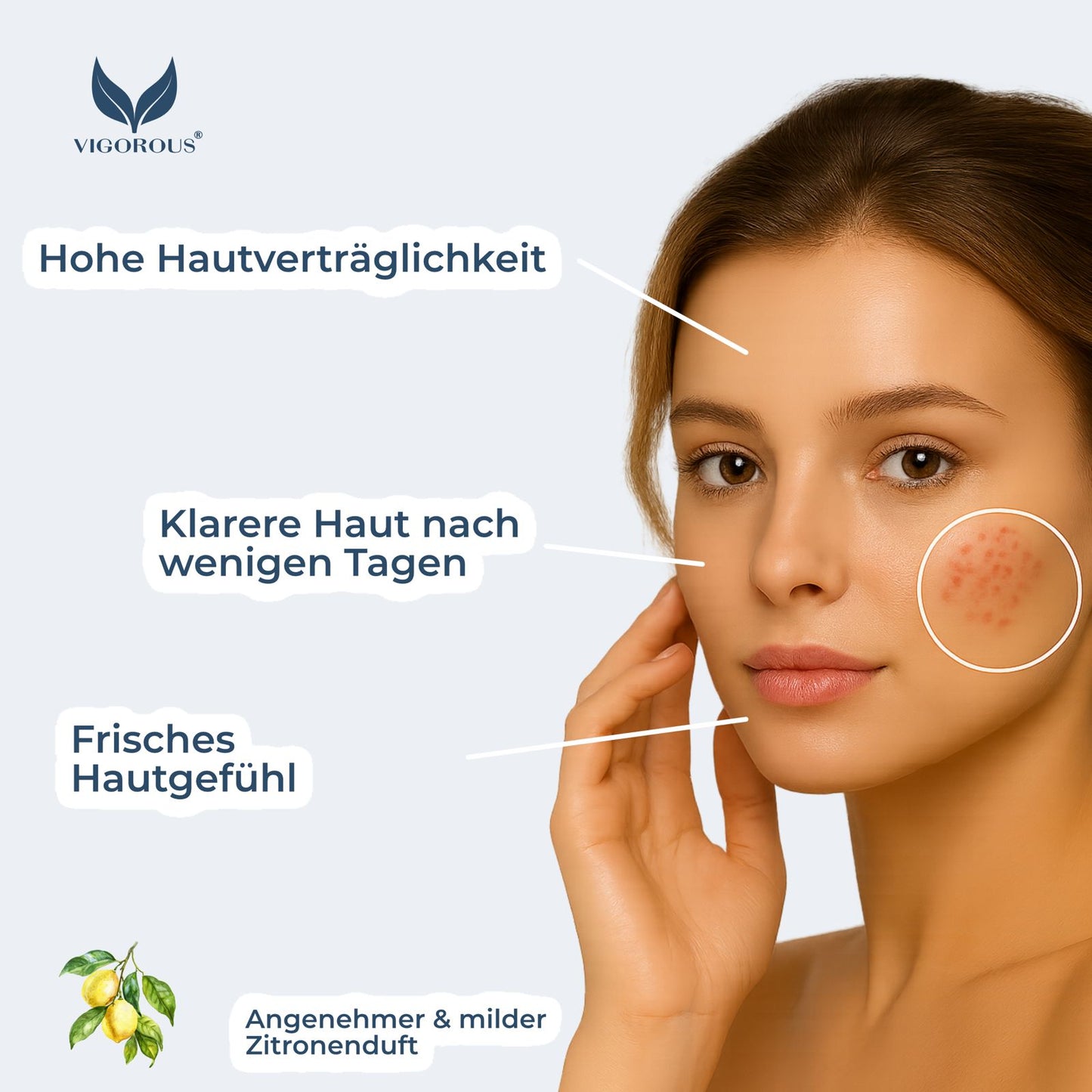 Zinkwasser gegen Pickel