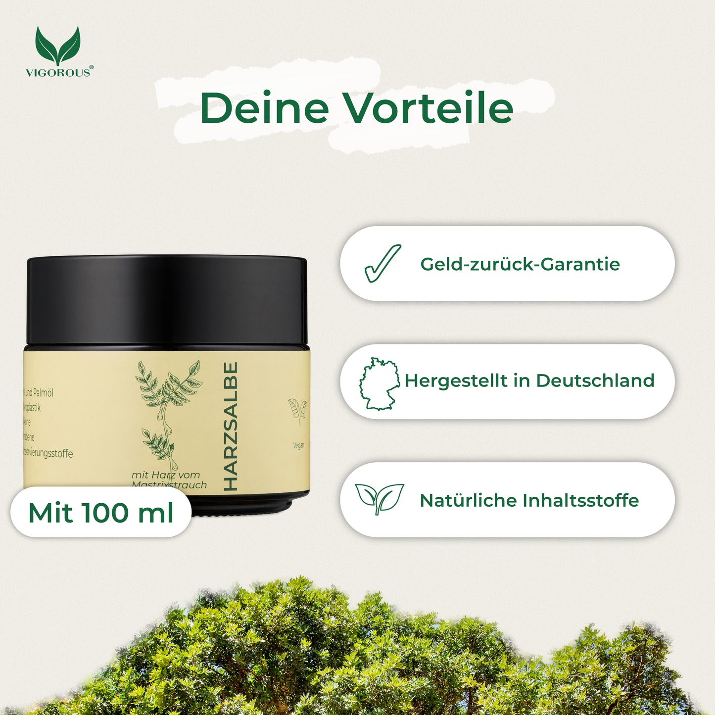 Harzsalbe gegen große Poren